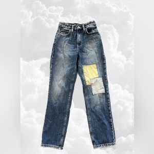 Lee Vintage Modern Collection patchwork jeans